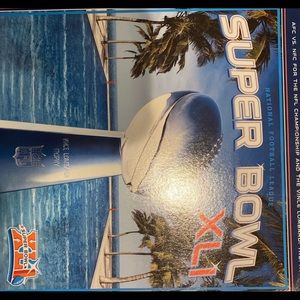 2007 Super Bowl XLI Program